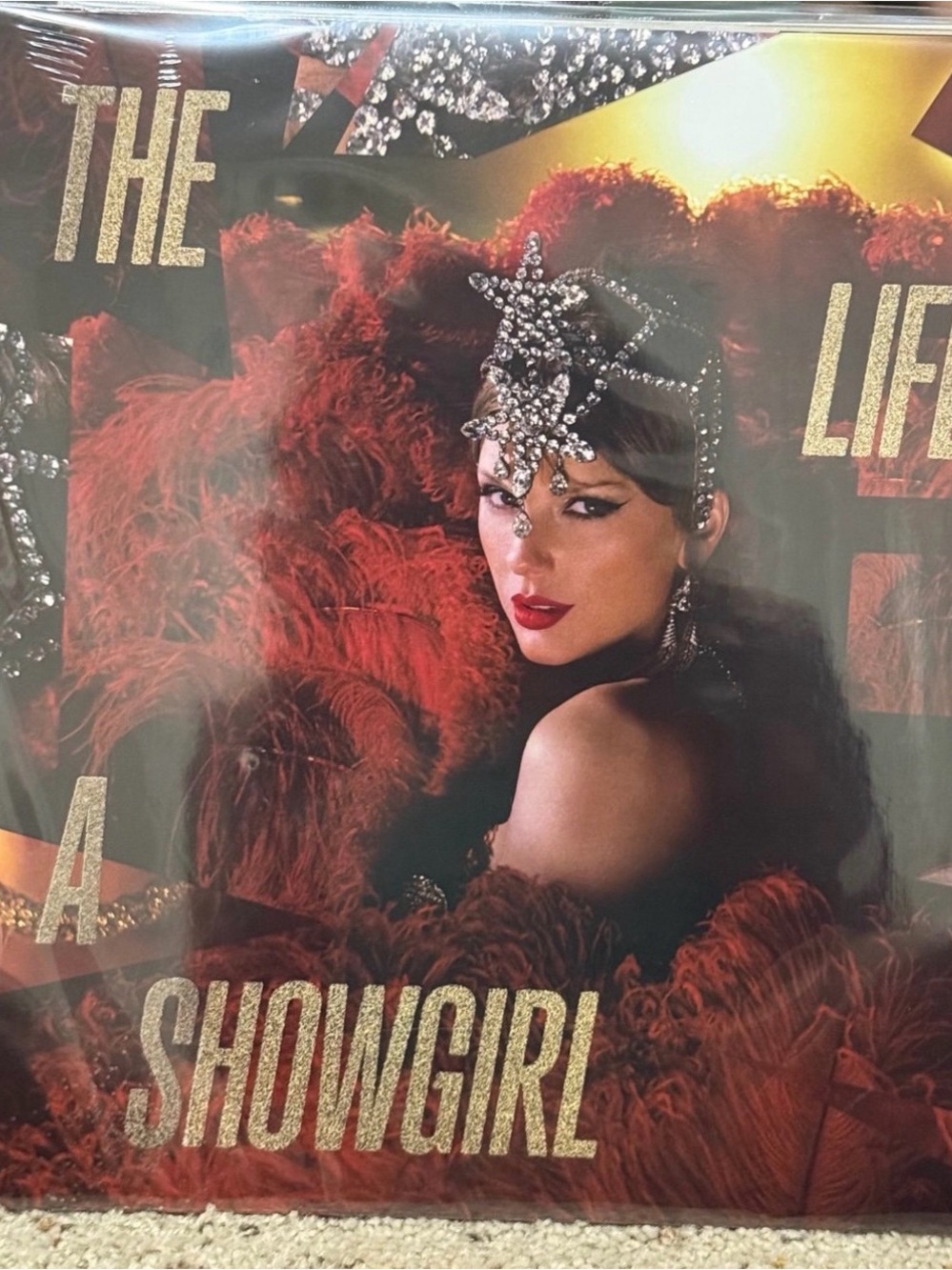 Taylor Swift Life of a Showgirl Tiny Bubbles in Champagne